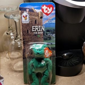 Ty Beanie Baby Erin The Bear 1993